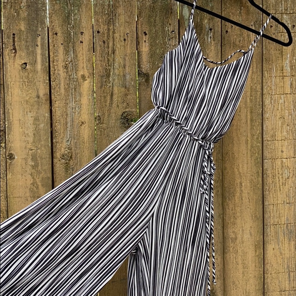 Striped Jumpsuit